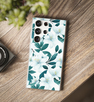 Flexible White Delilah Phone Case