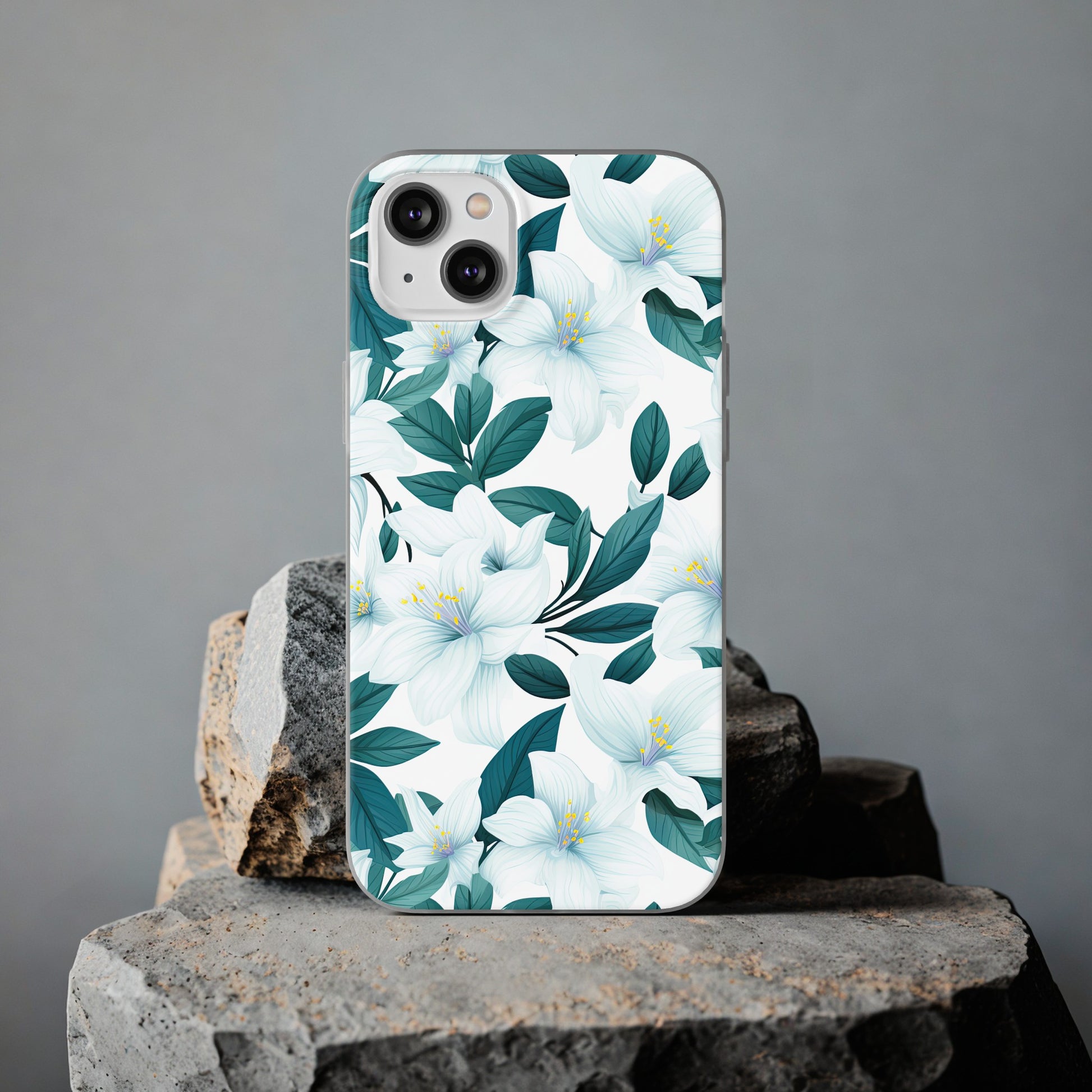 Flexible White Delilah Phone Case