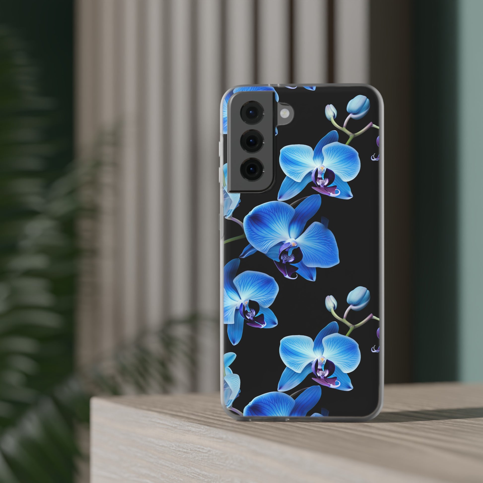 Flexible Blue Orchid Phone Cases