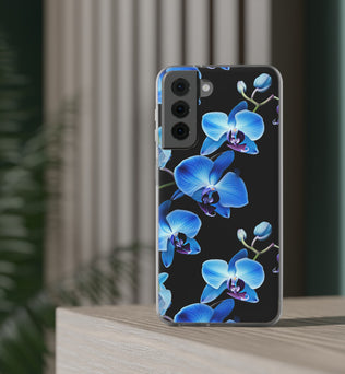 Flexible Blue Orchid Phone Cases