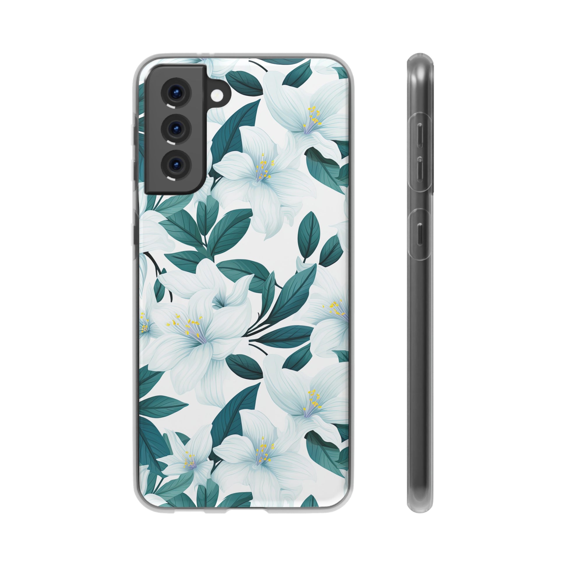 Flexible White Delilah Phone Case