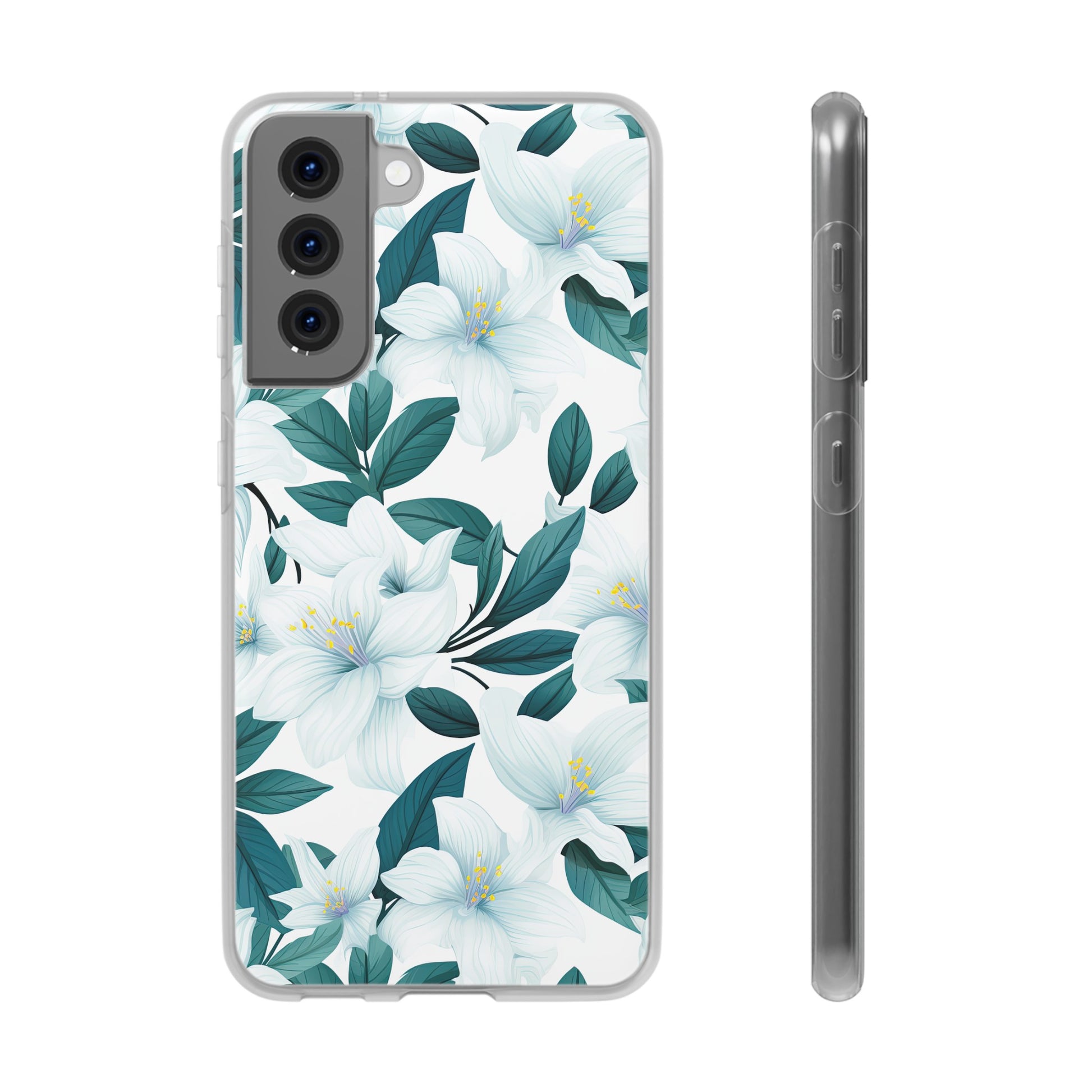 Flexible White Delilah Phone Case