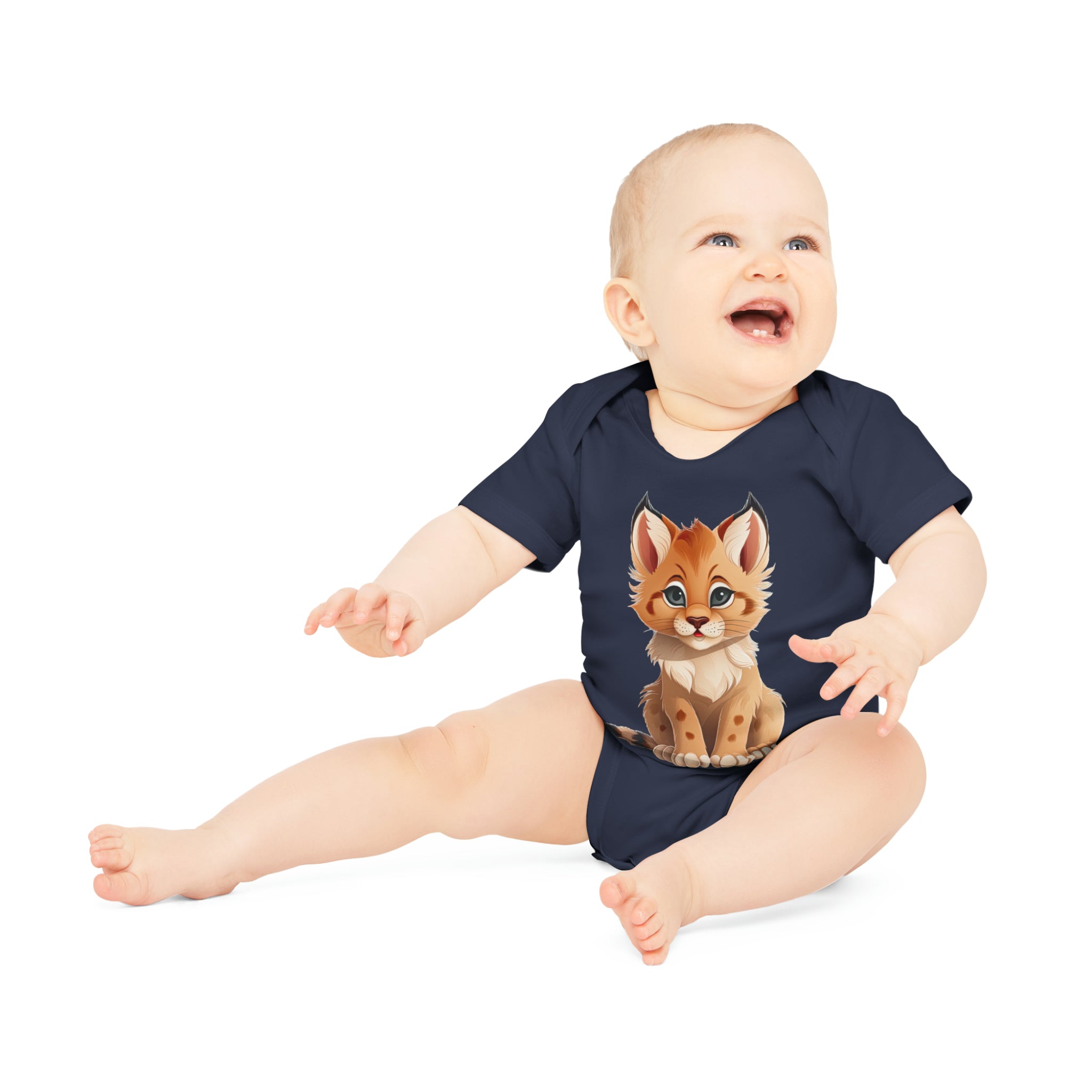 Short-Sleeve Baby Lynx Body - Eco-Friendly