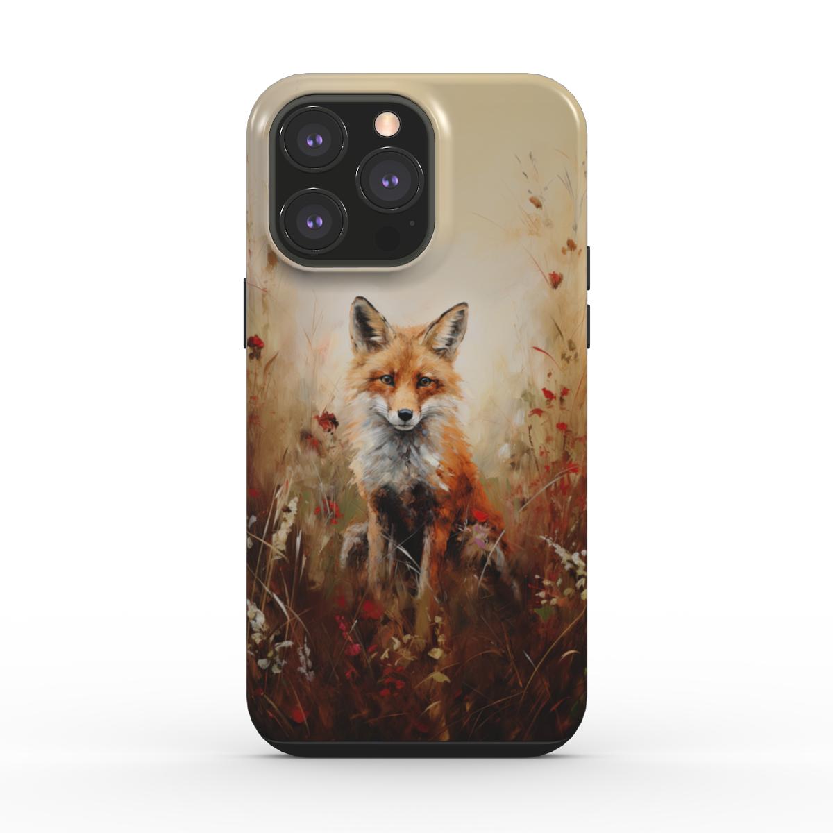 Coque rigide pour téléphone Renard roux