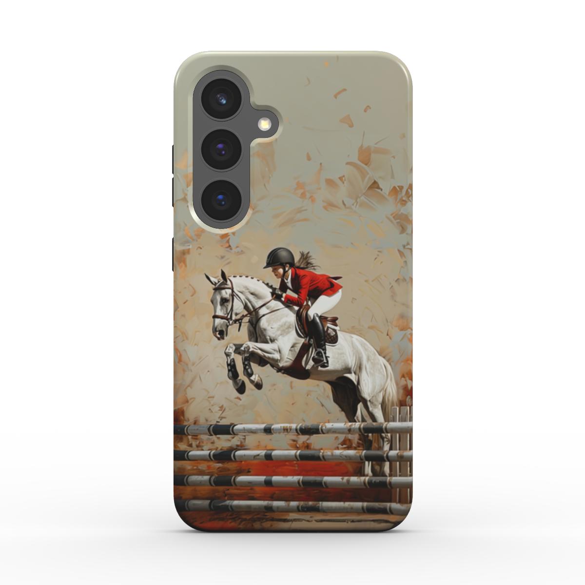 Show Jumper Horse Tough Phone Case