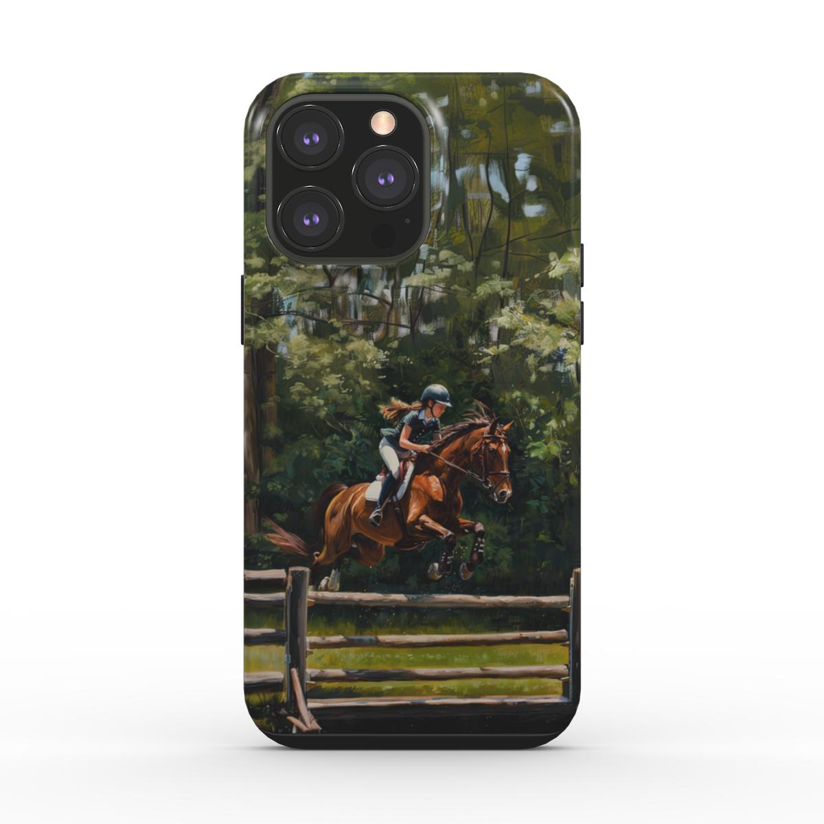 Coque rigide pour téléphone Horse Jumper