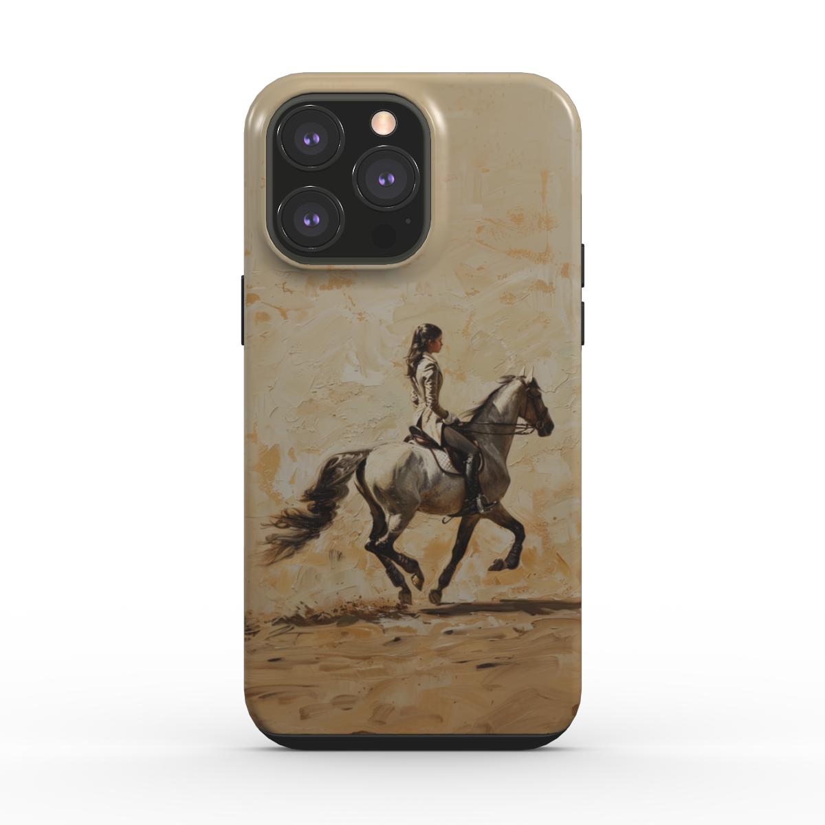 Coque rigide pour téléphone Lady Rider