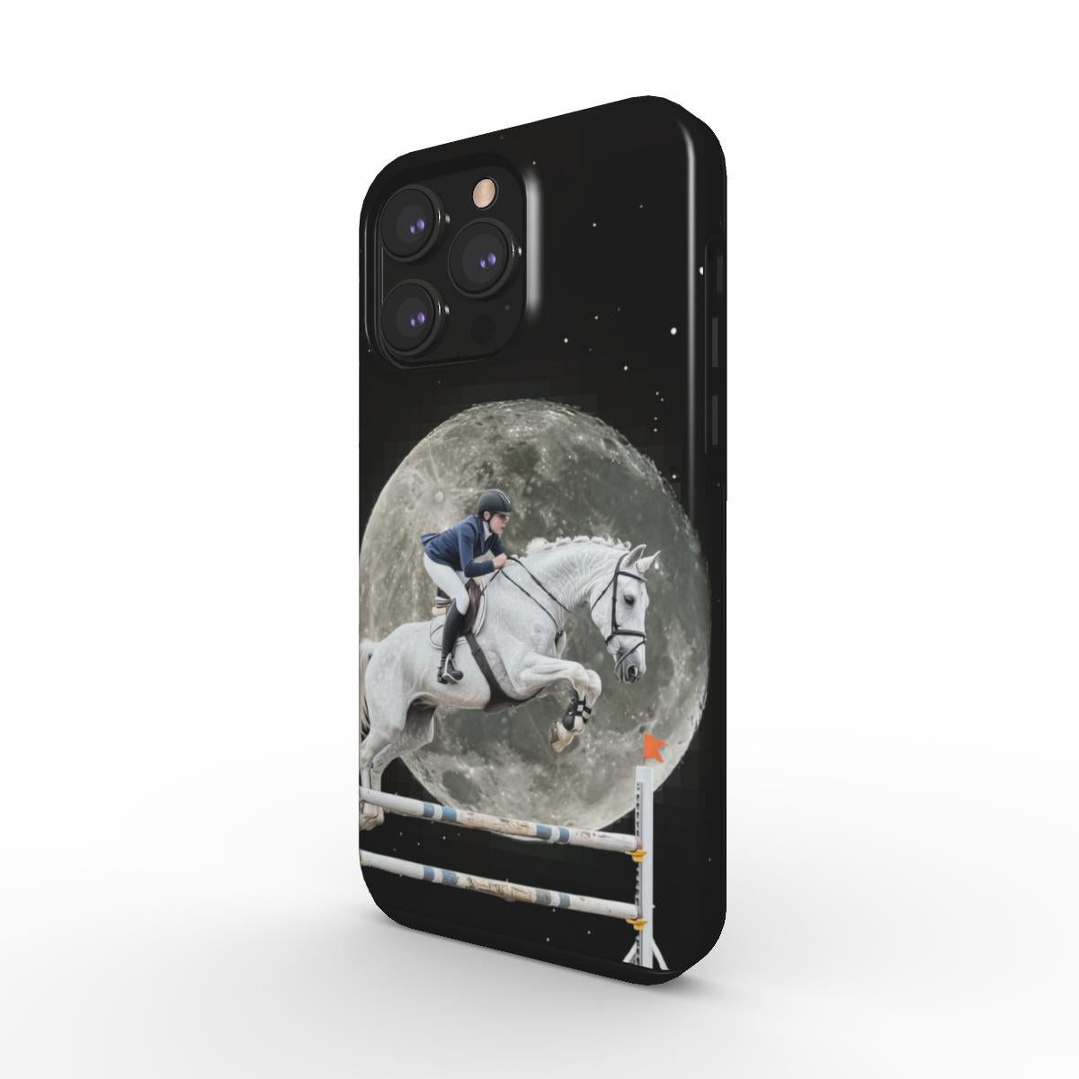 Sauter vers la Lune Coque rigide pour téléphone