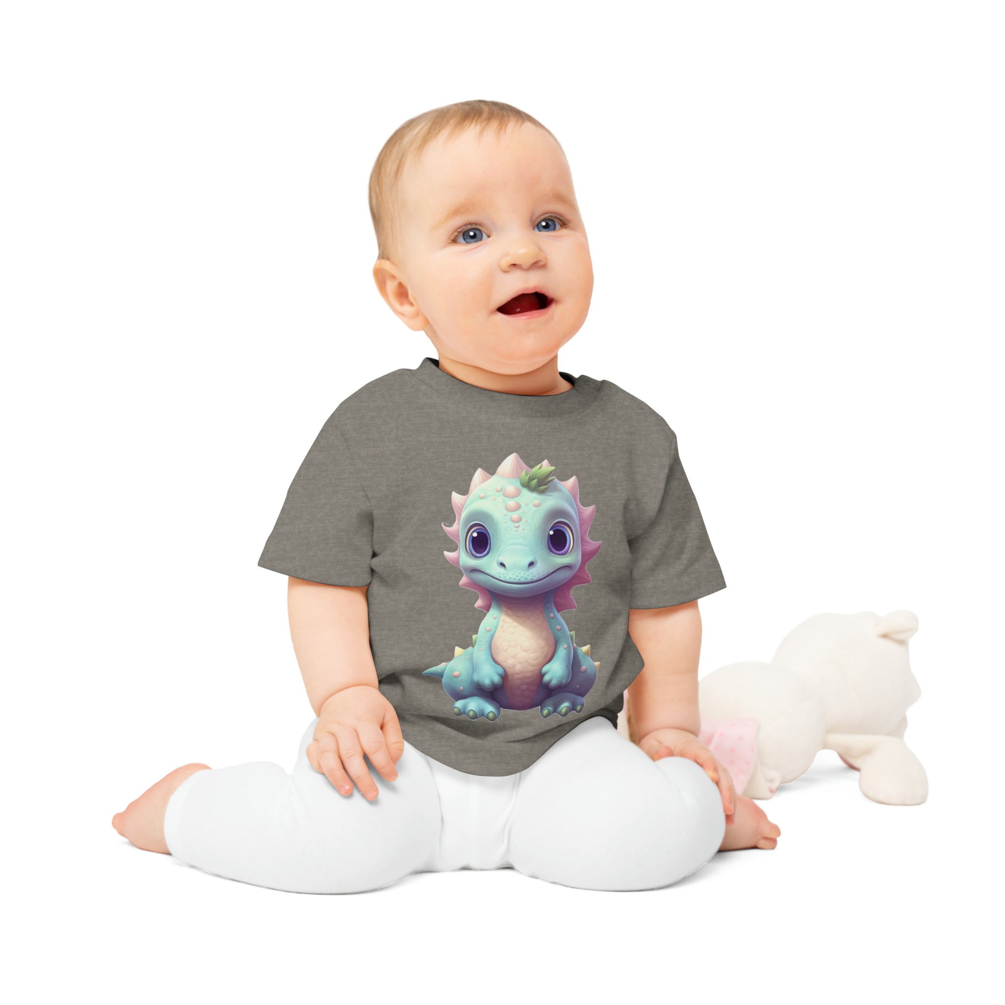 Dino Cutie T-Shirt - Eco-Friendly