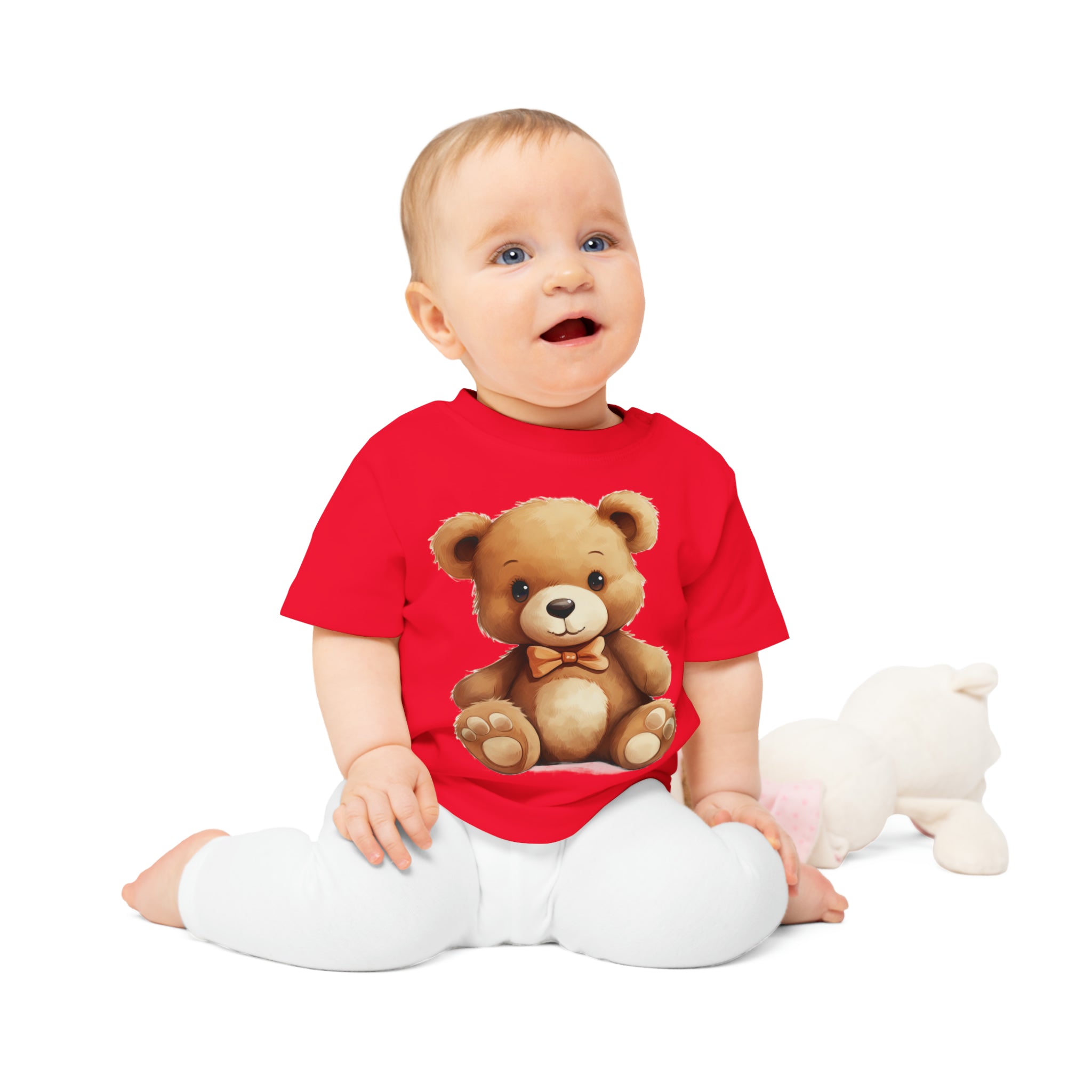 T-Shirt Bébé Teddy - Écologique 