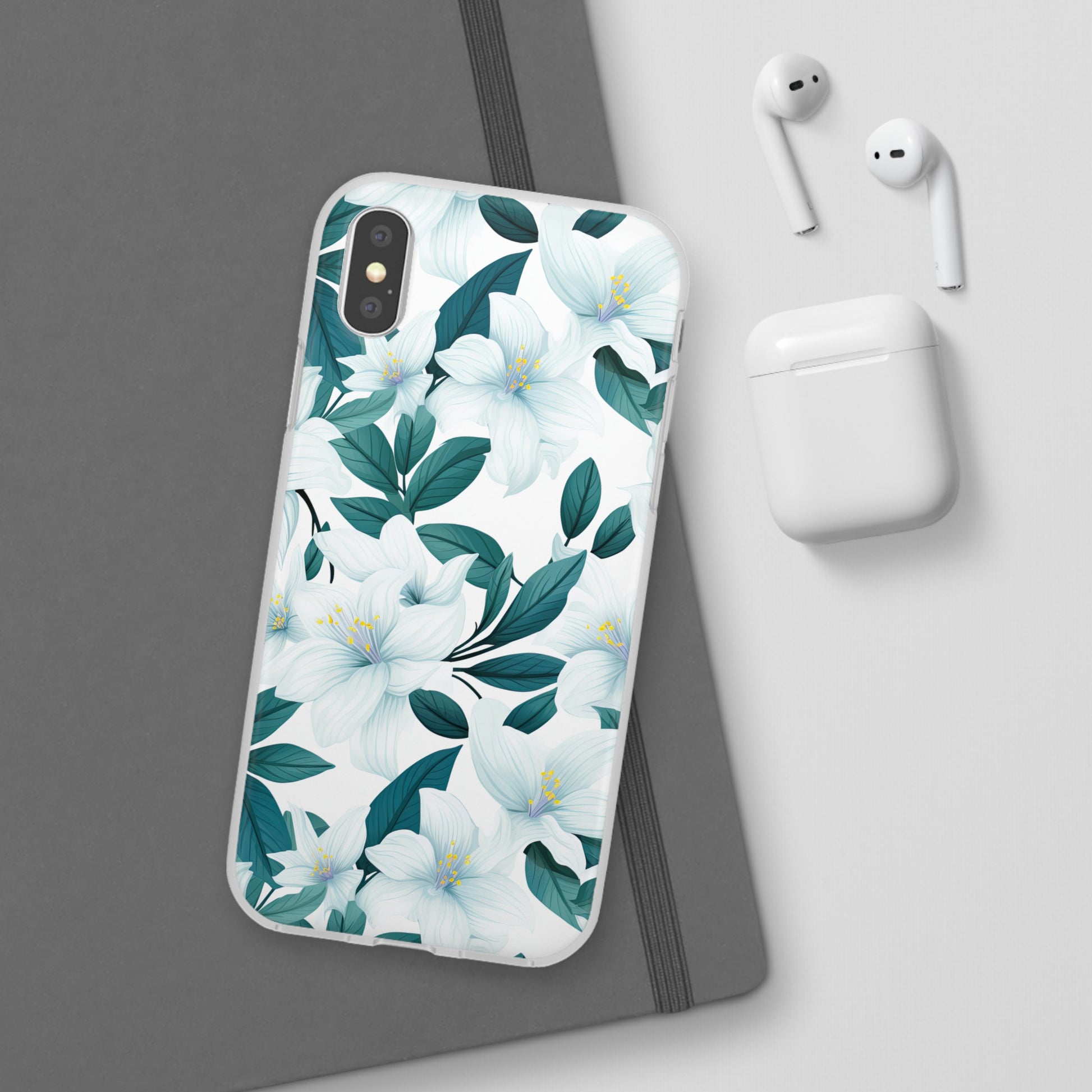 Flexible White Delilah Phone Case