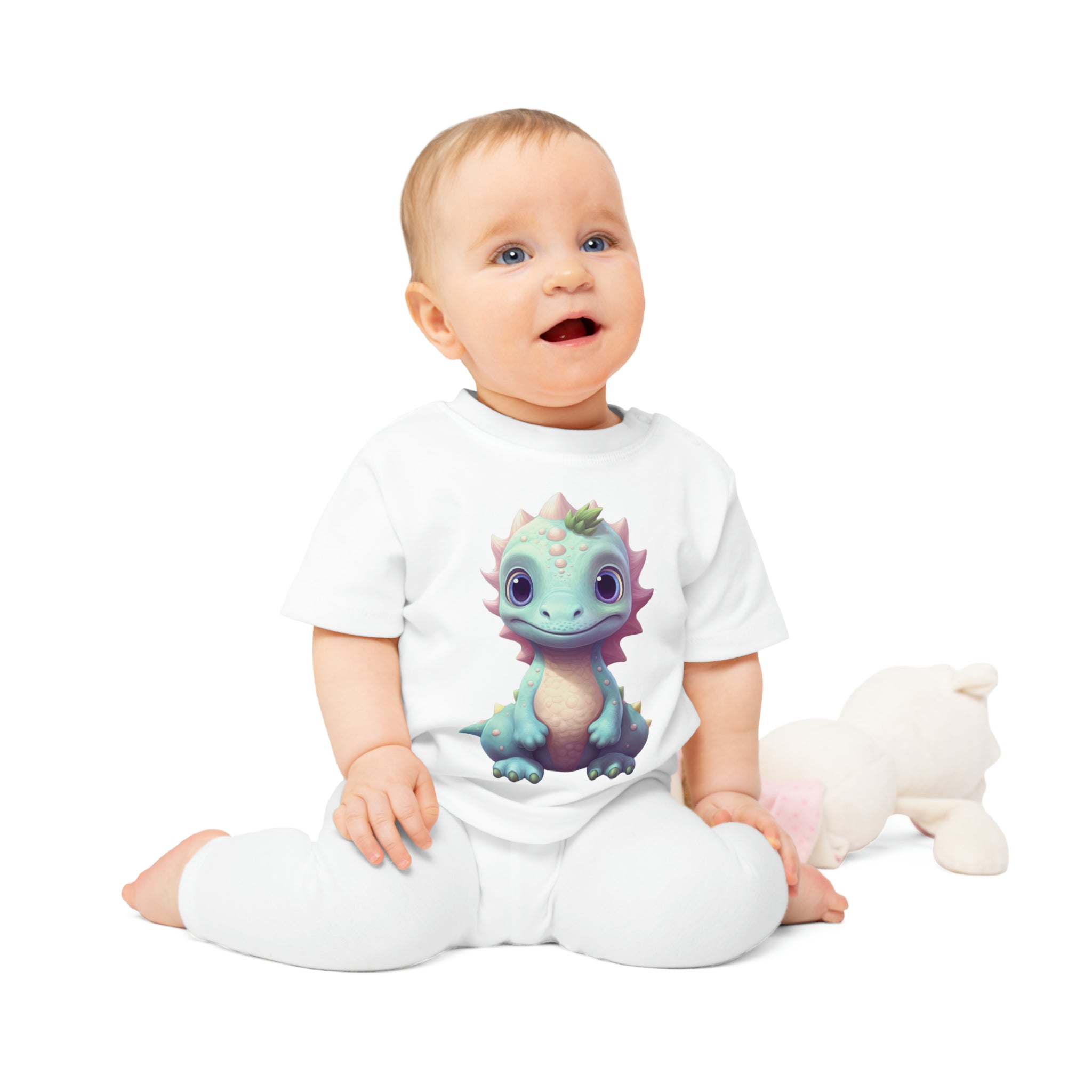 Dino Cutie T-Shirt - Eco-Friendly