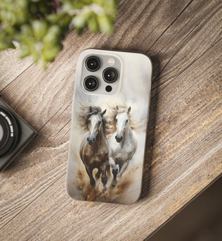 Flexible Horse-Themed Phone Case 