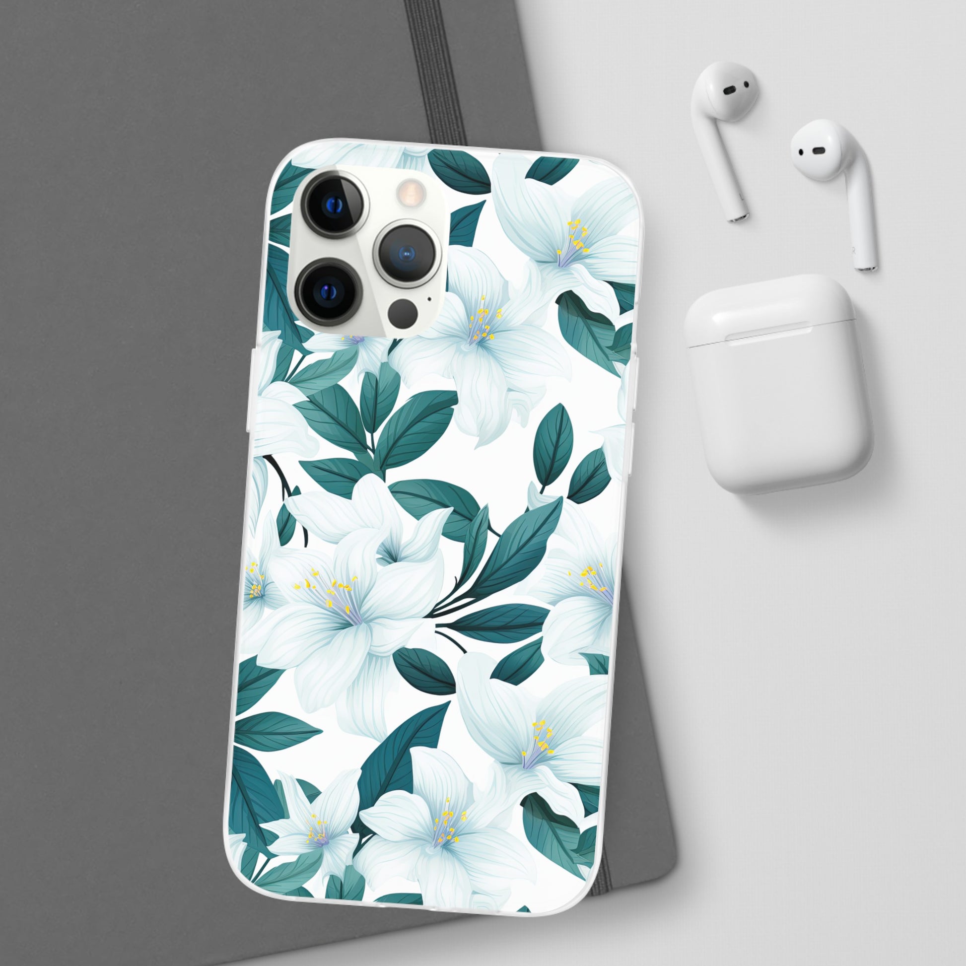 Flexible White Delilah Phone Case