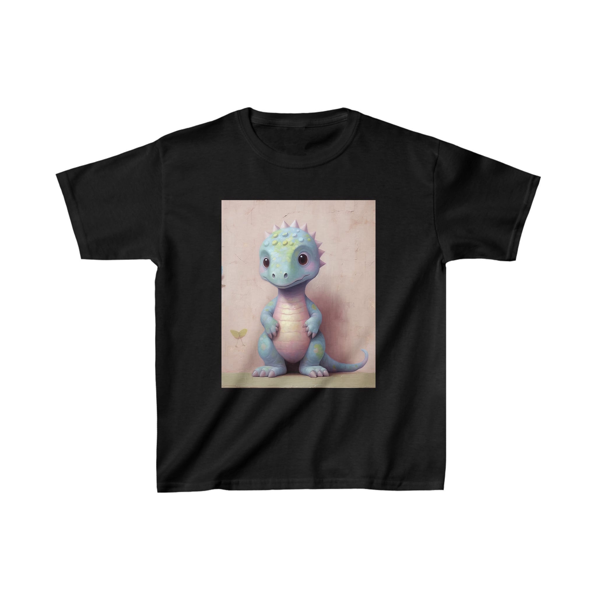 T-shirt dinosaure bleu