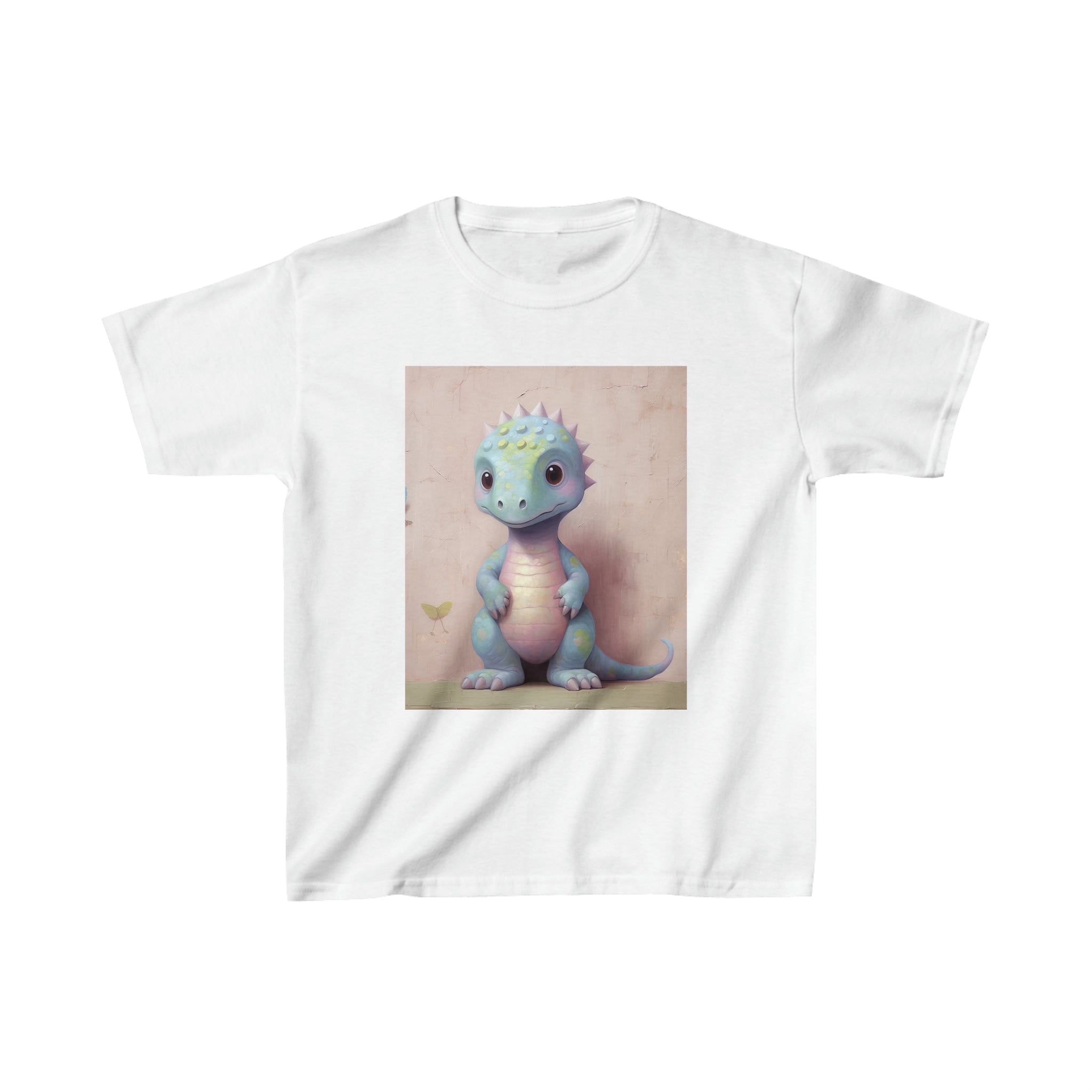 T-shirt dinosaure bleu