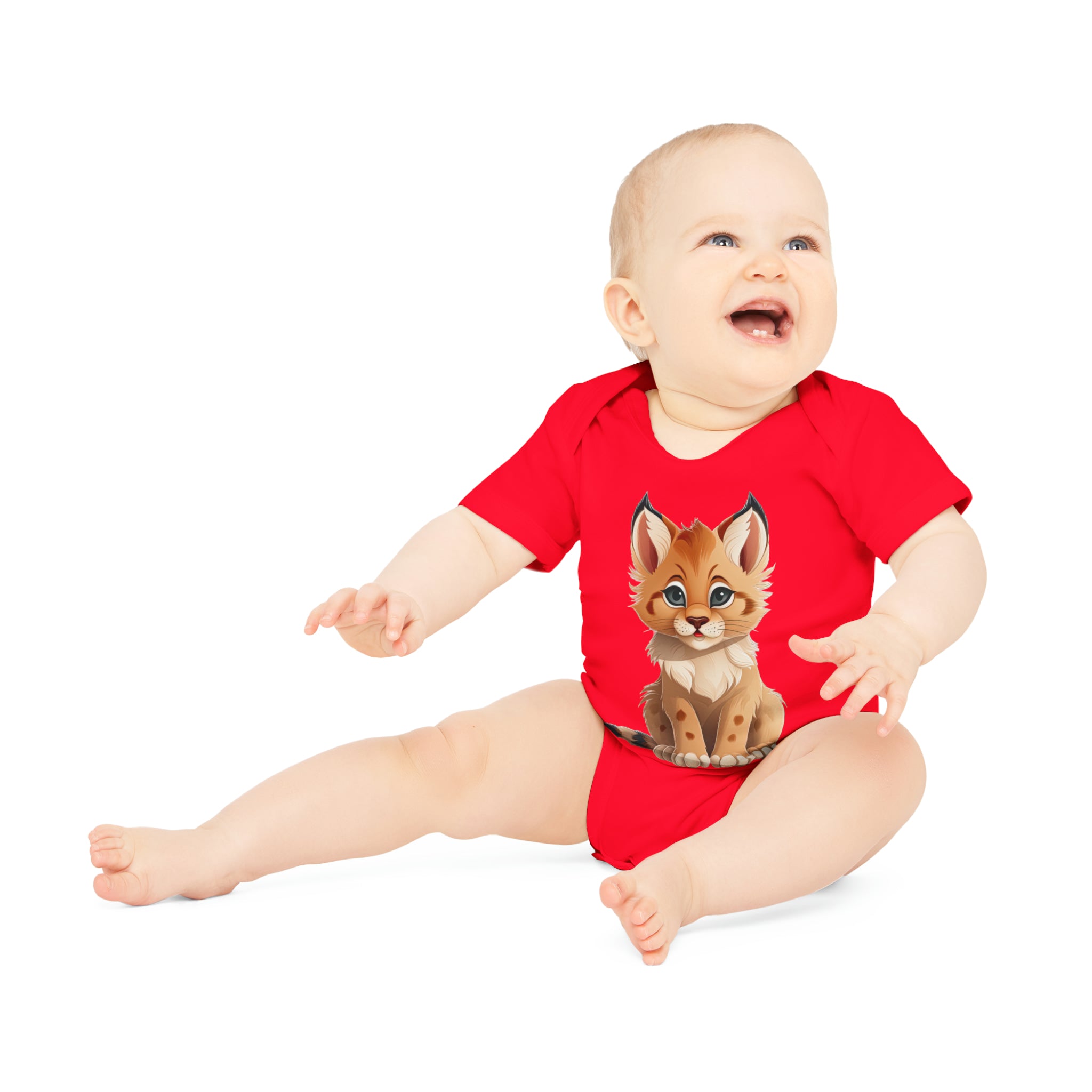 Short-Sleeve Baby Lynx Body - Eco-Friendly