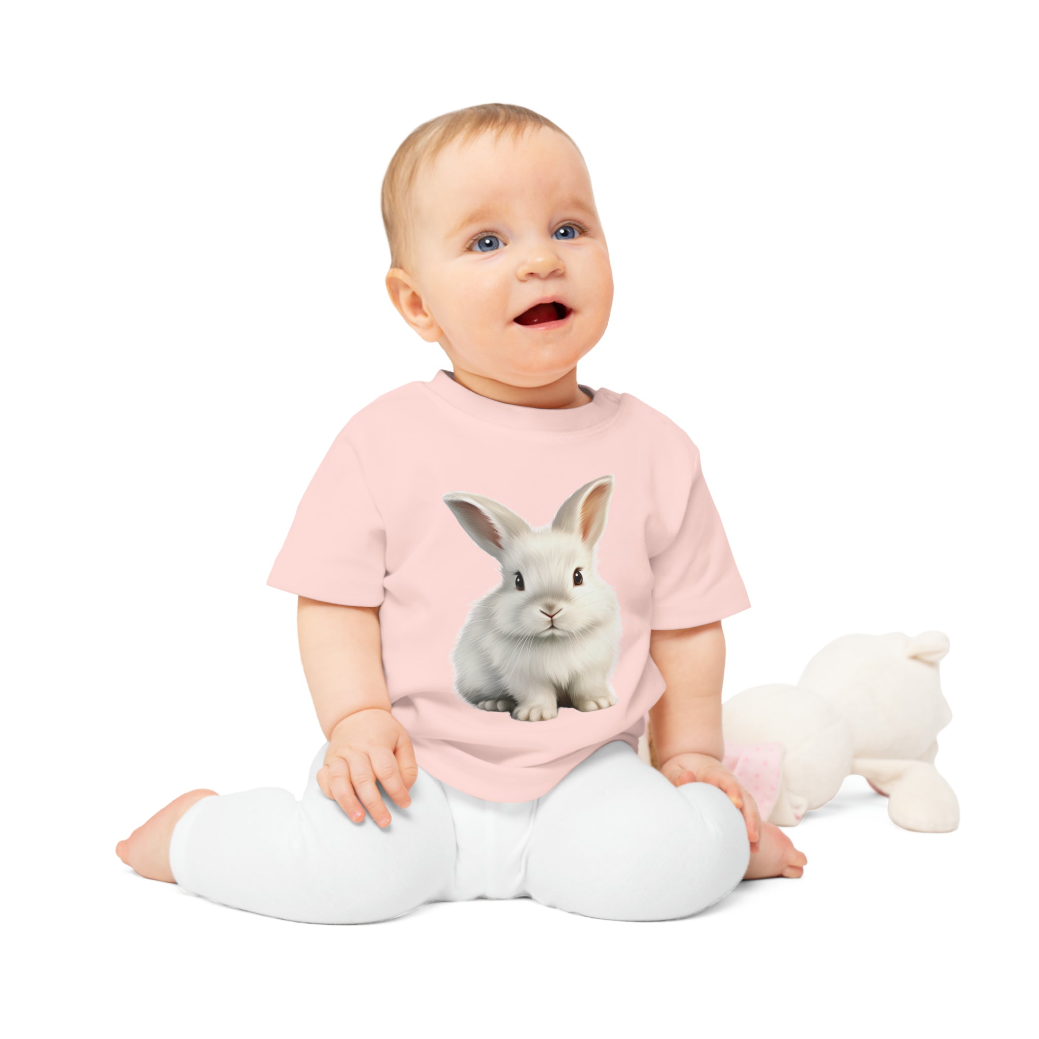 T-shirt Bébé Lapin - Écologique 