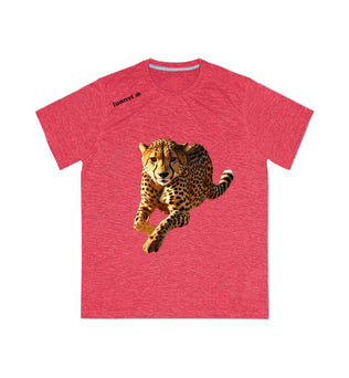 Men's Sports T-shirt with Cheetah Print