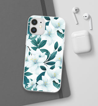 Flexible White Delilah Phone Case