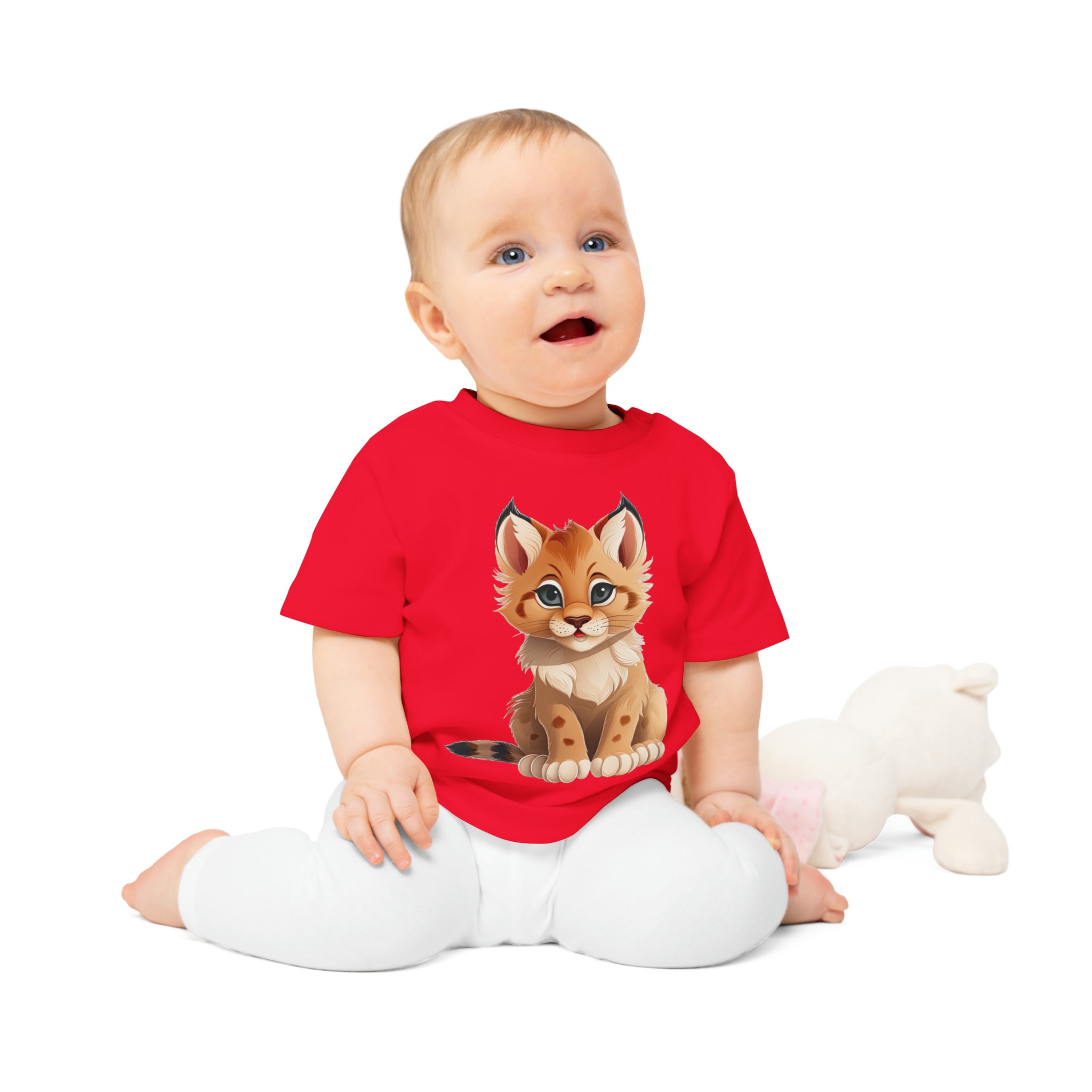 T-shirt Bébé Lynx - Écologique 