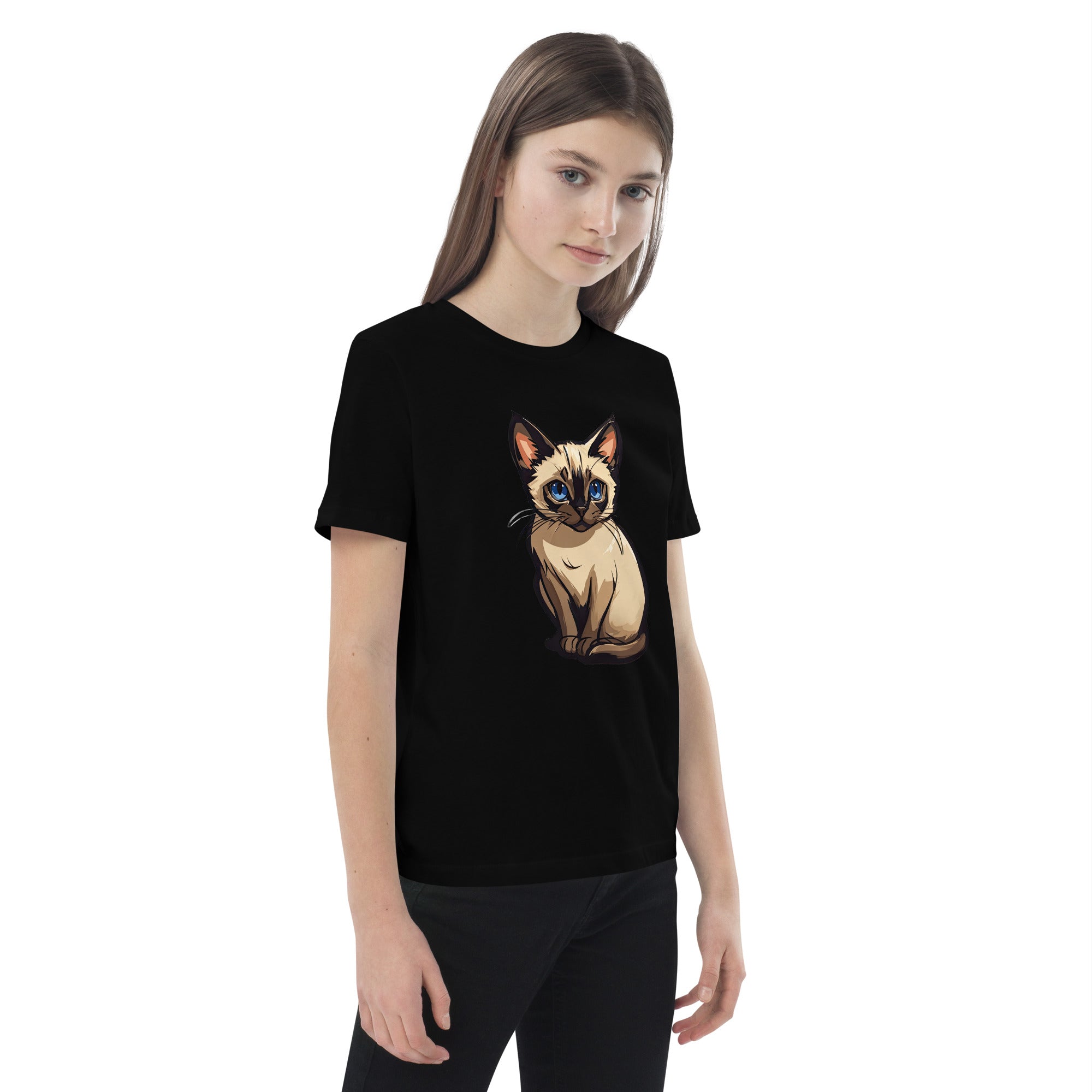 Siamese Cat T-Shirt - Eco-Friendly