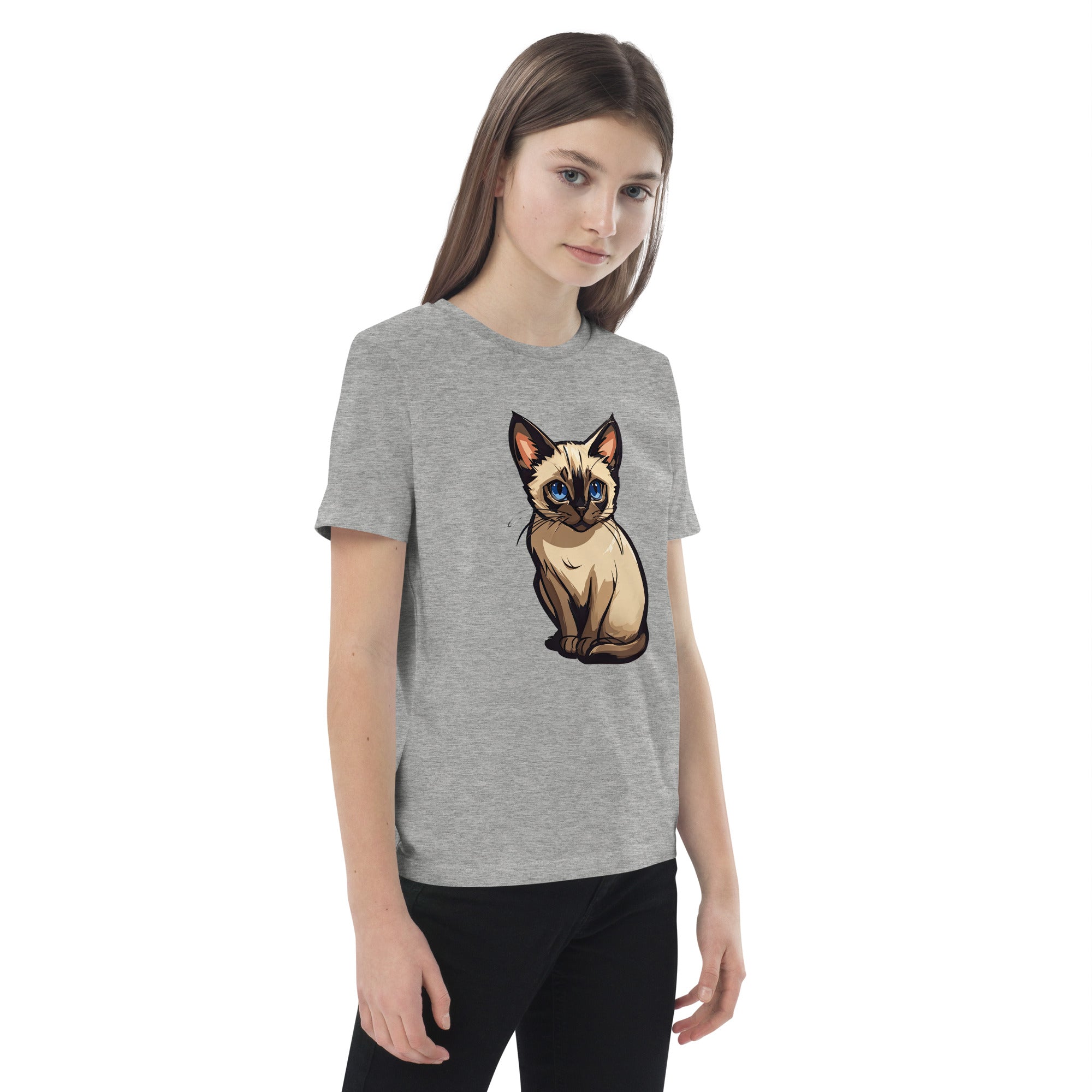 Siamese Cat T-Shirt - Eco-Friendly