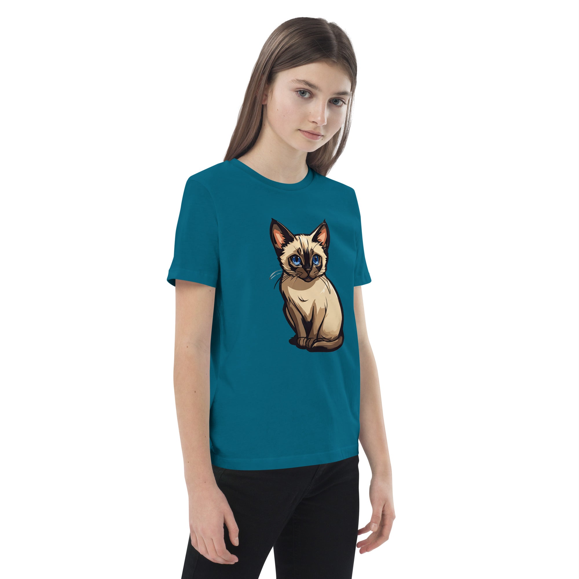 Siamese Cat T-Shirt - Eco-Friendly