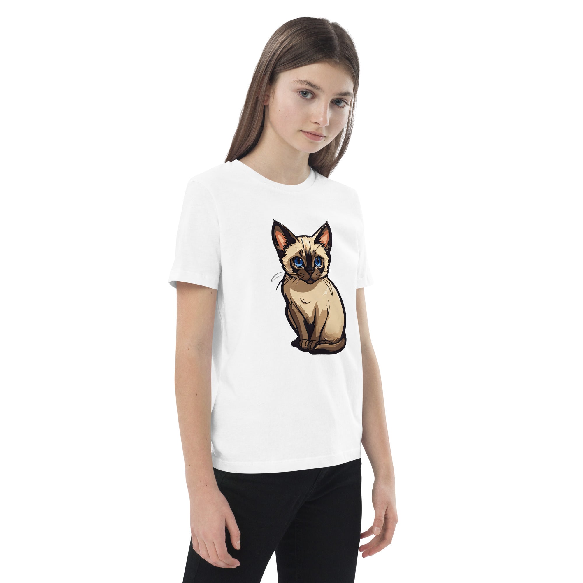 Siamese Cat T-Shirt - Eco-Friendly