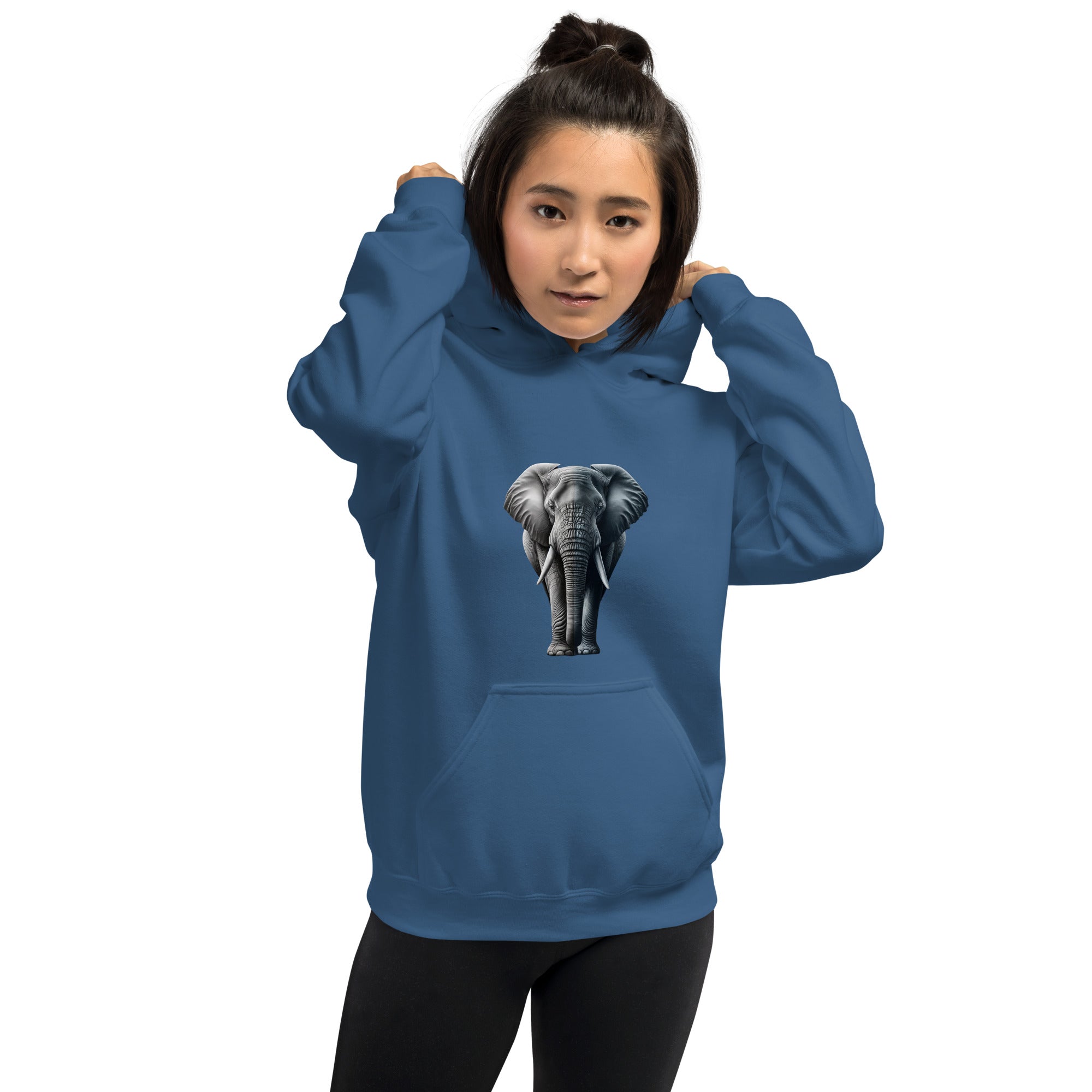 Elephant Unisex Hoodie