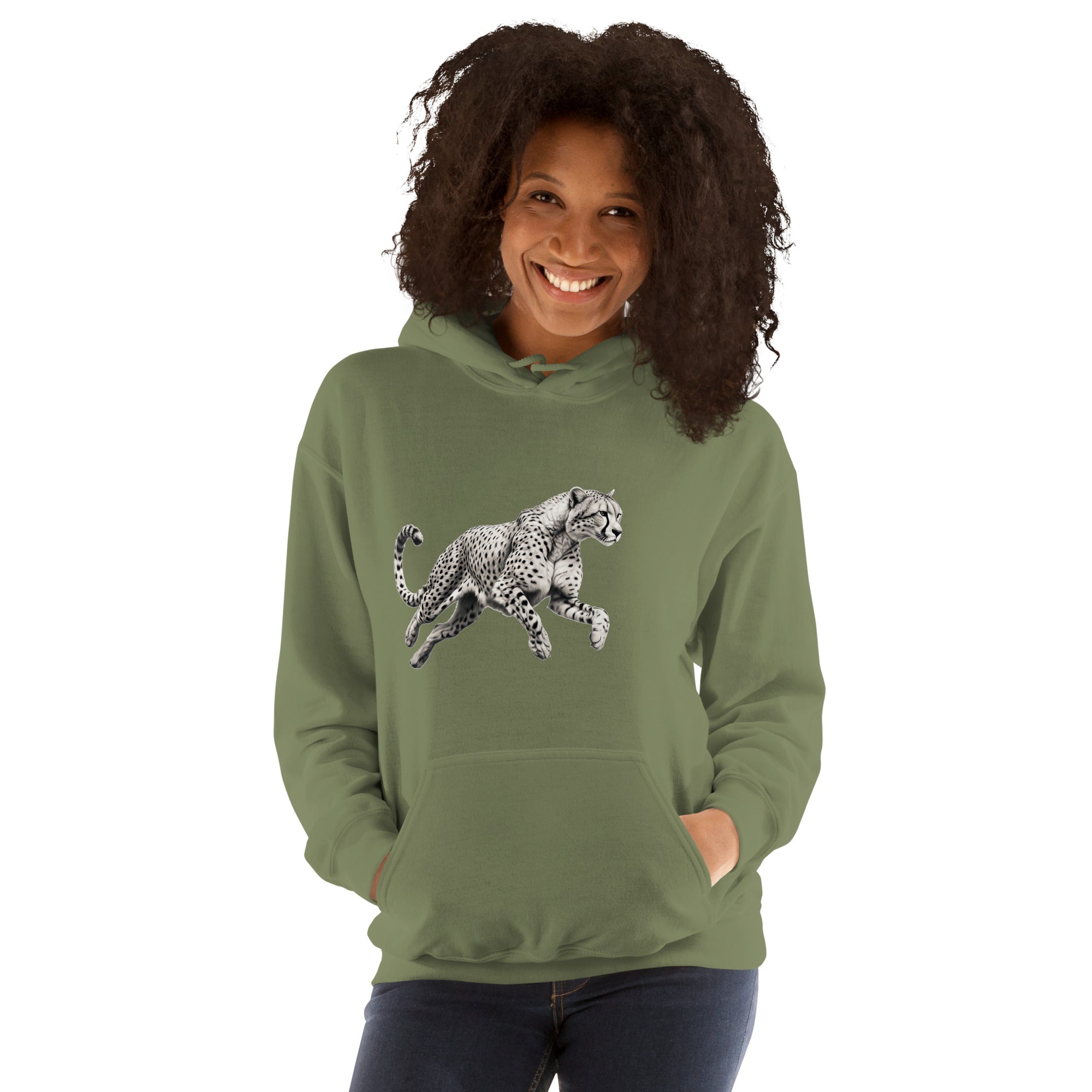 Unisex Cheetah Hoodie