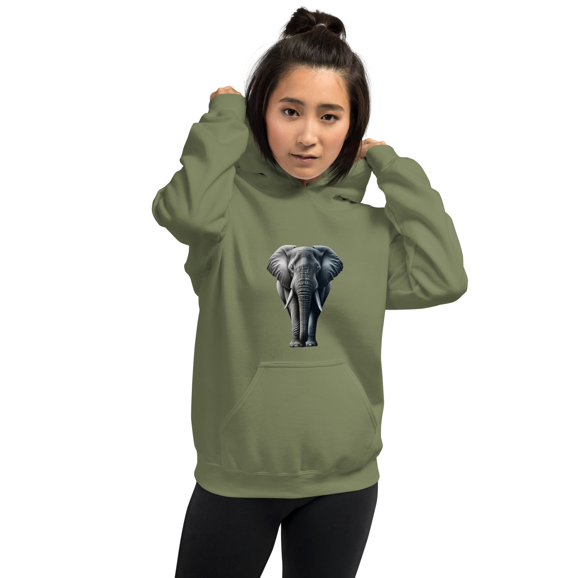 Elephant Unisex Hoodie